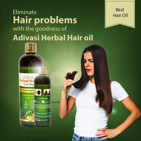 Adivasi herbal hair oil