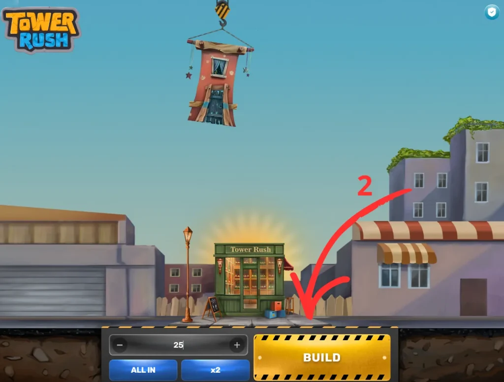 Tower Rush starting the round